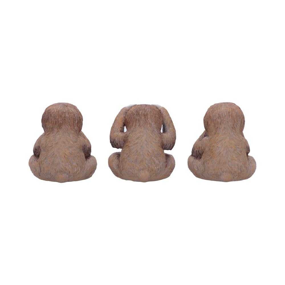Three Wise Sloths Figurines by Nemesis Now 8cm 3