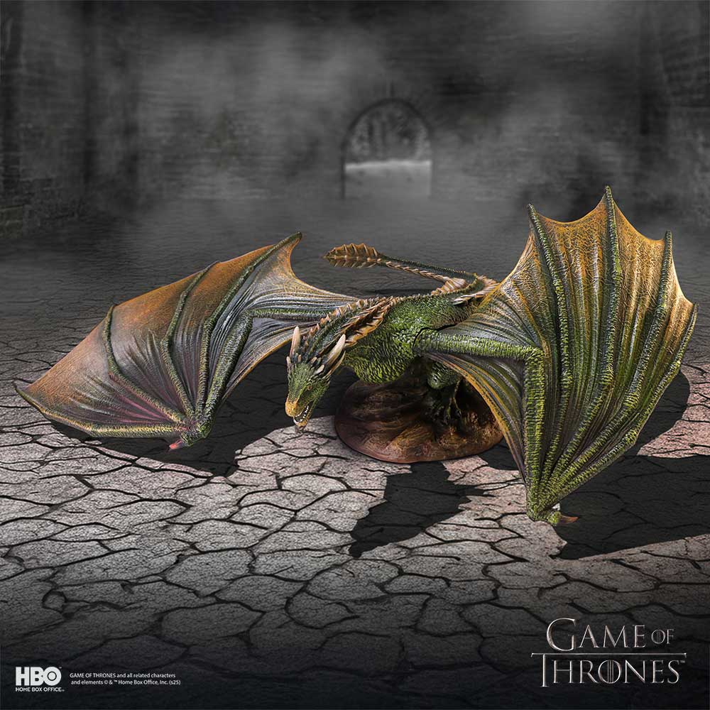 Game of Thrones Rhaegal Large Dragon Figurine 43cm Resin Statue 7