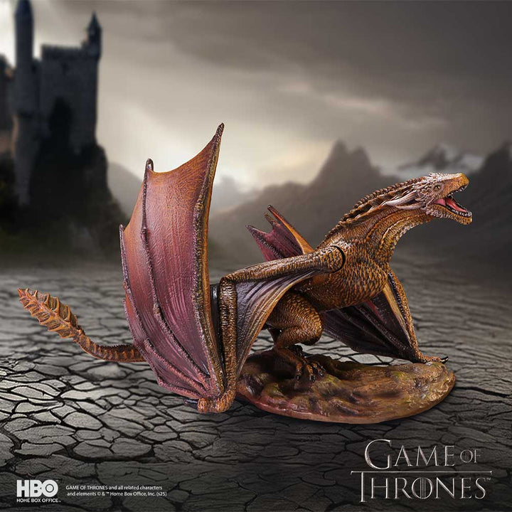 Game of Thrones Viserion Large Dragon Figurine 31.5cm Resin Statue 7