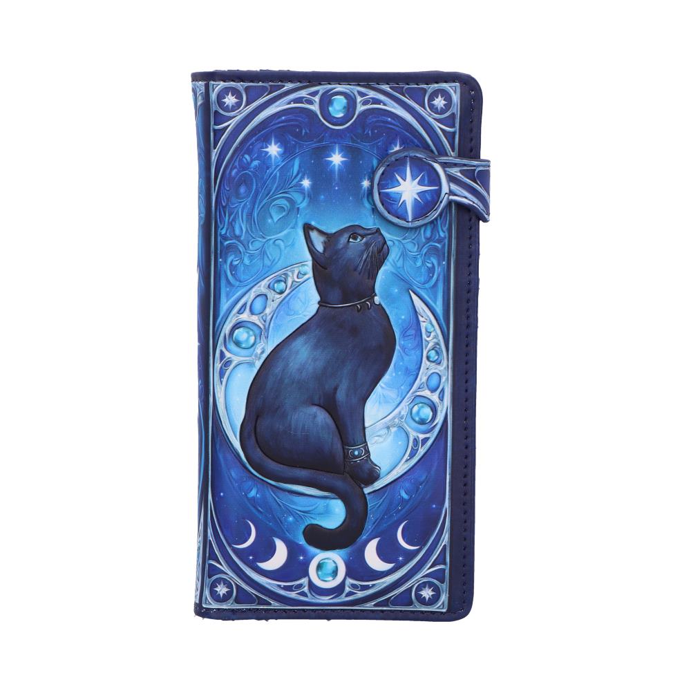 Feline Constellation Embossed Purse 18.5cm 1