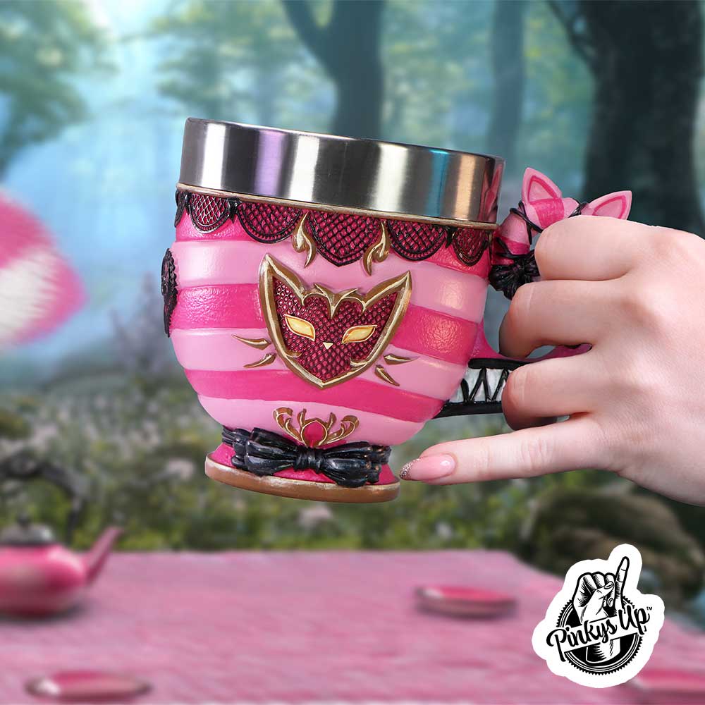 Pinkys Up Cheshire Cat Drinking Cup 13.5cm 7