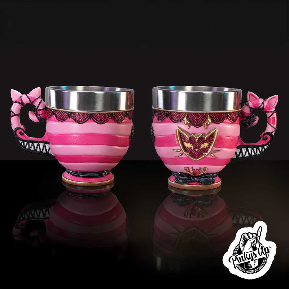 Pinkys Up Cheshire Cat Drinking Cup 13.5cm 8