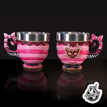 Pinkys Up Cheshire Cat Drinking Cup 13.5cm 8