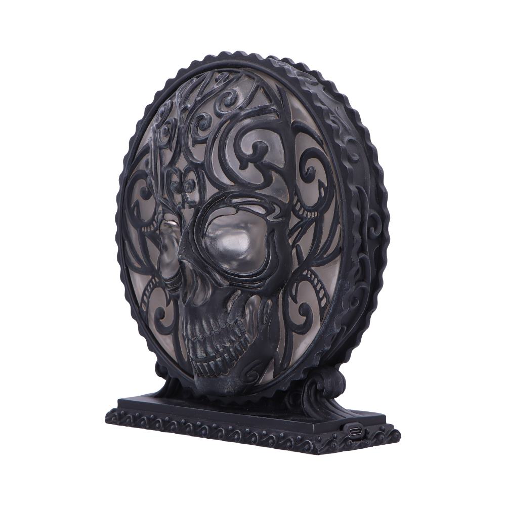 Deaths Embrace Lamp 20.2cm Gothic Decoration 3