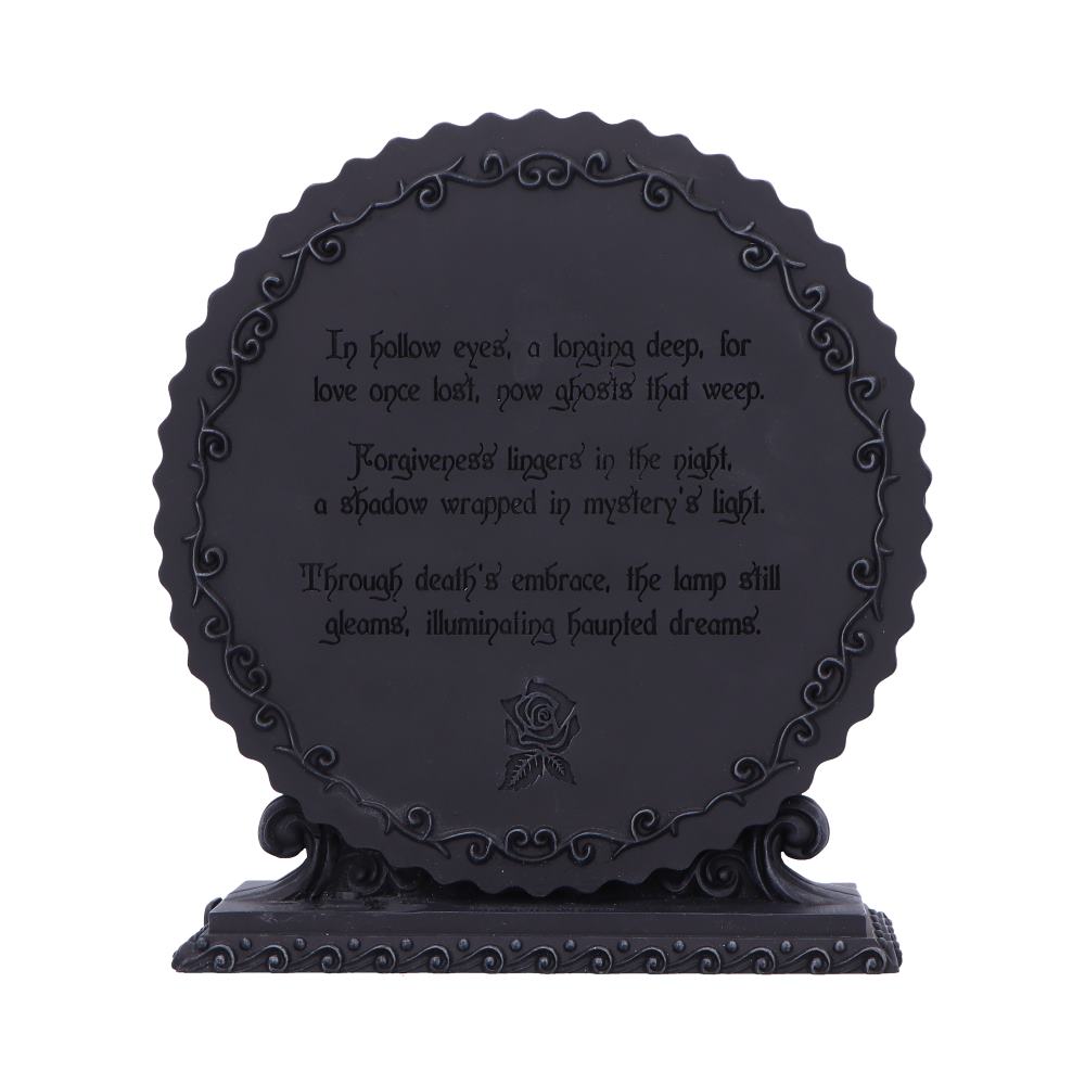 Deaths Embrace Lamp 20.2cm Gothic Decoration 5