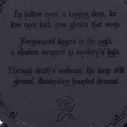 Deaths Embrace Lamp 20.2cm Gothic Decoration 6