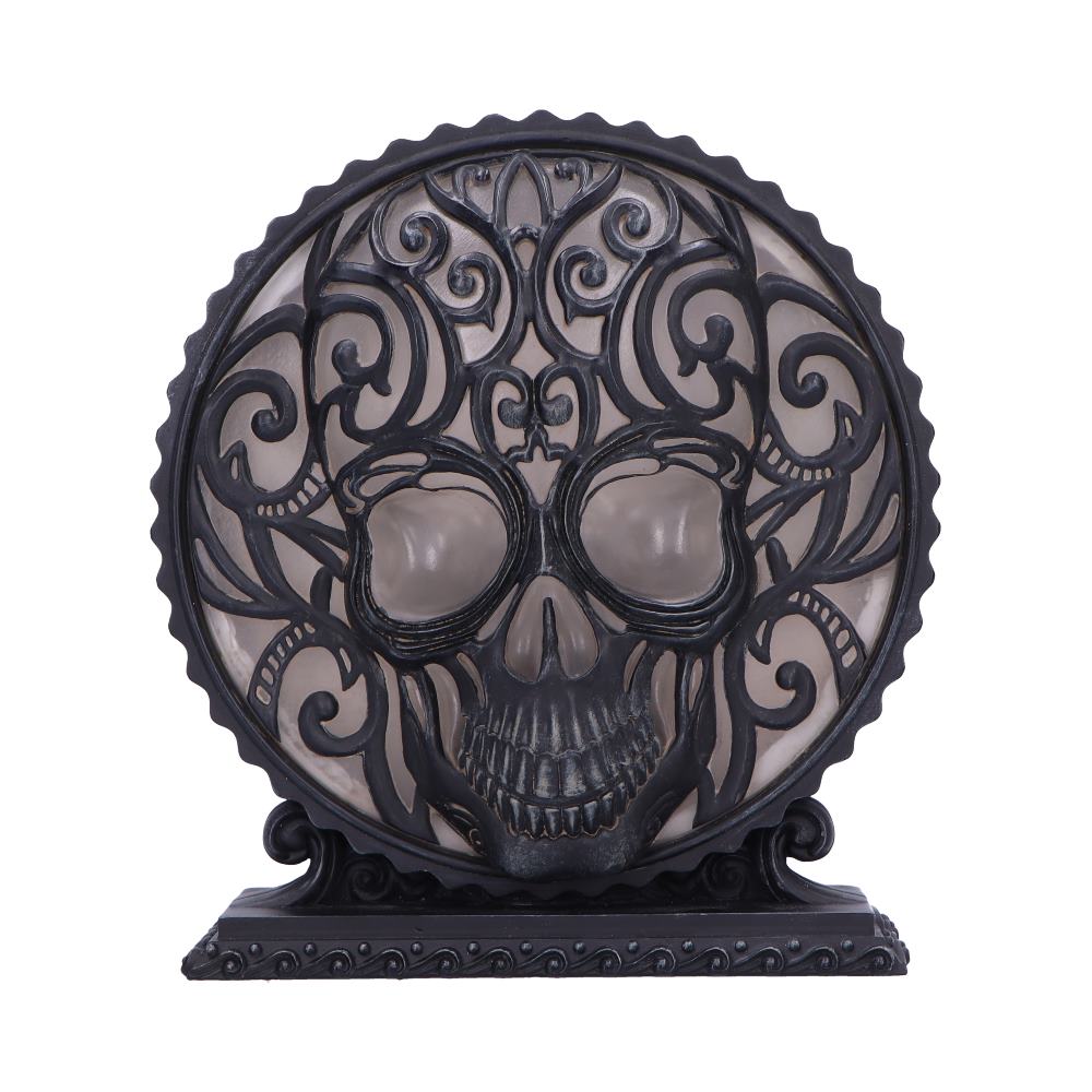 Deaths Embrace Lamp 20.2cm Gothic Decoration 4