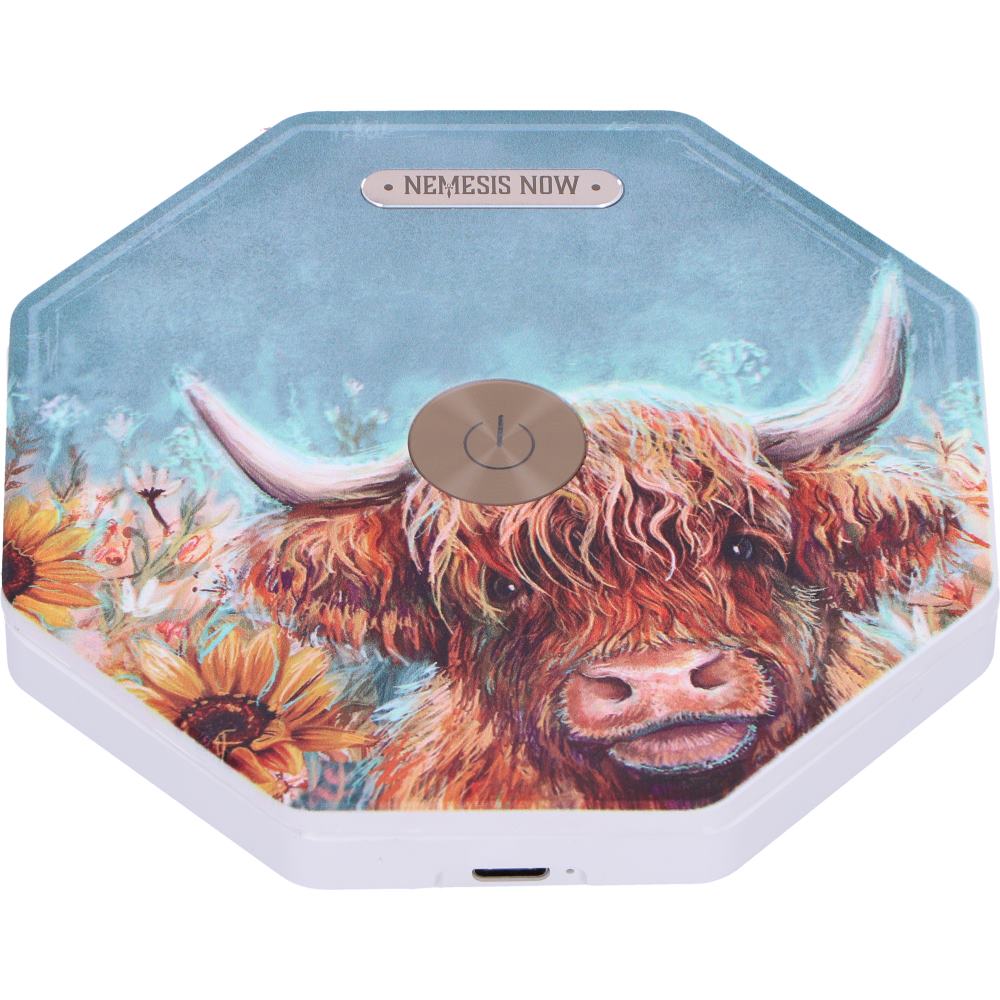 Highland Cow Foldable Lamp 21cm 5