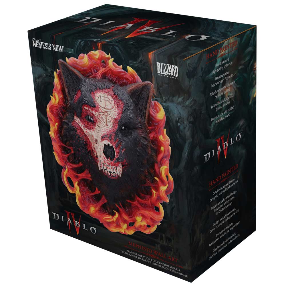Diablo® IV Mephisto Wall Plaque 29.3cm 8