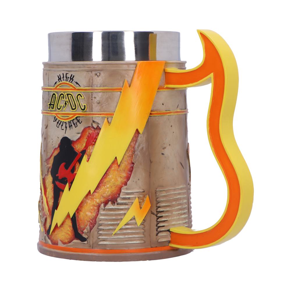 ACDC High Voltage Tankard 17cm 3