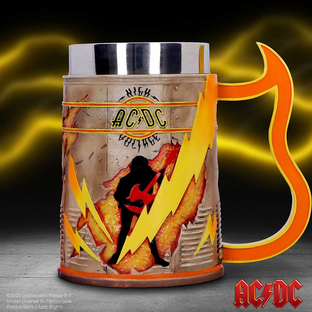 ACDC High Voltage Tankard 17cm 7