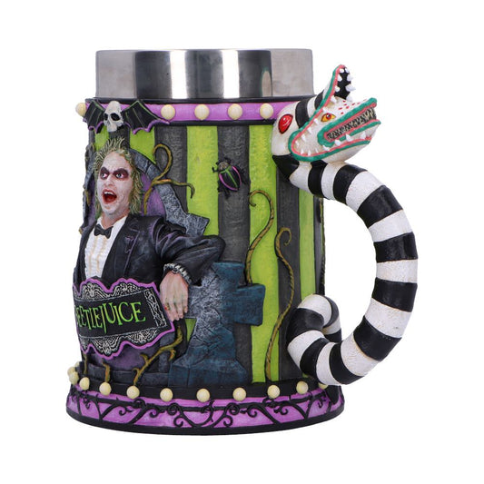 Beetlejuice Tankard 17cm 2