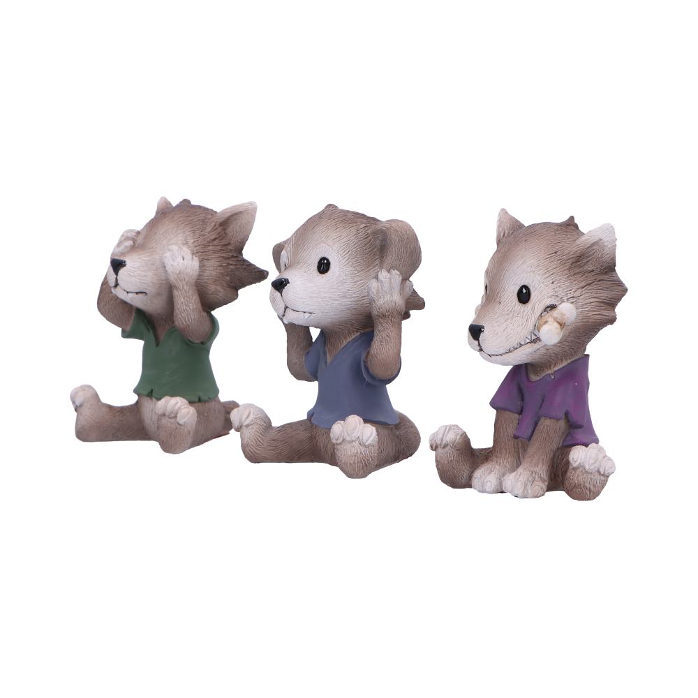 Three Wise Werewolves 7.5cm Figurines 2