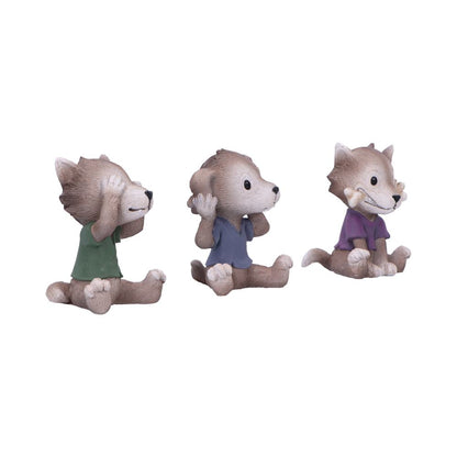 Three Wise Werewolves 7.5cm Figurines 4