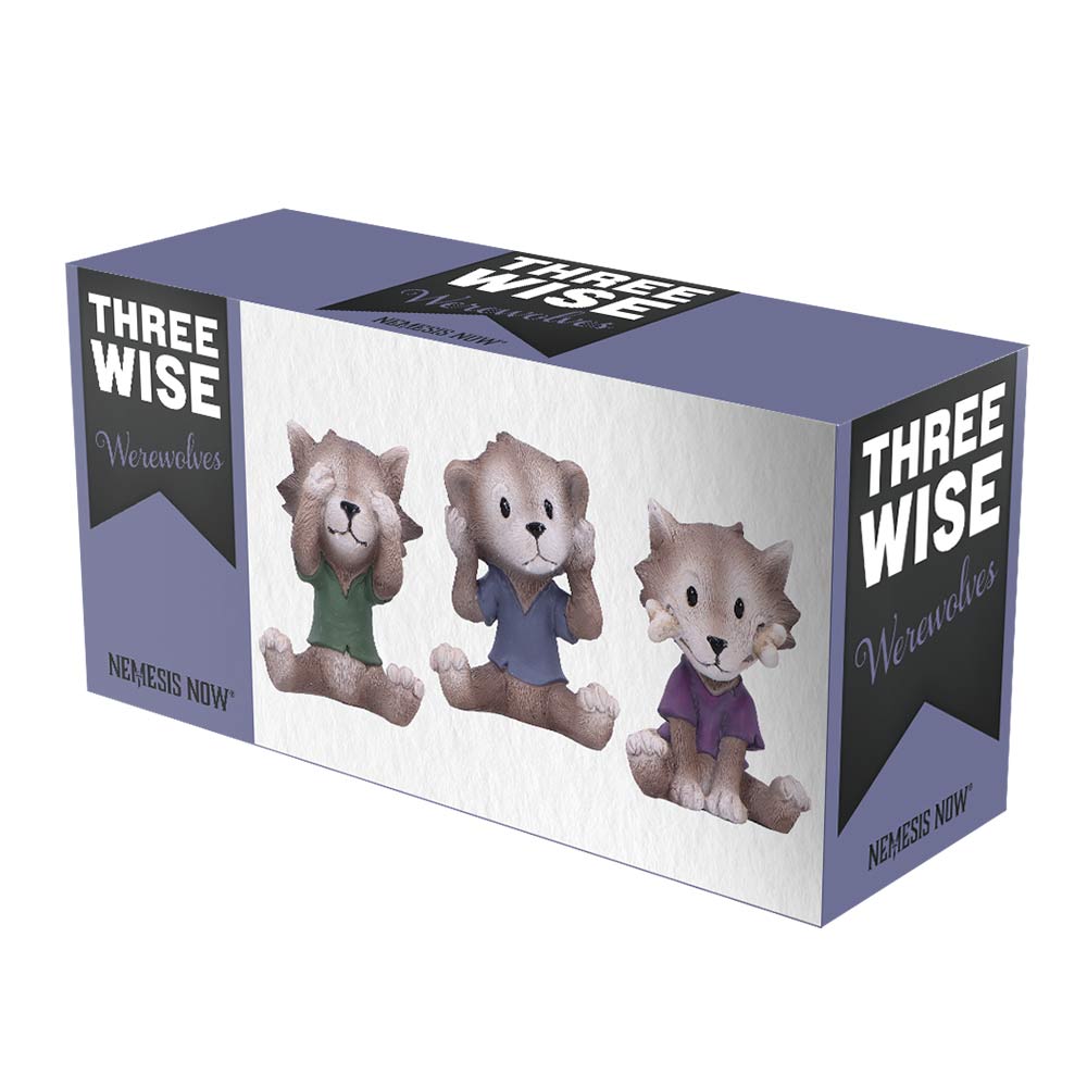 Three Wise Werewolves 7.5cm Figurines 9