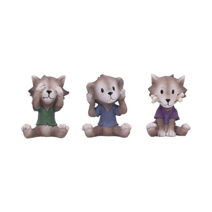 Three Wise Werewolves 7.5cm Figurines 1