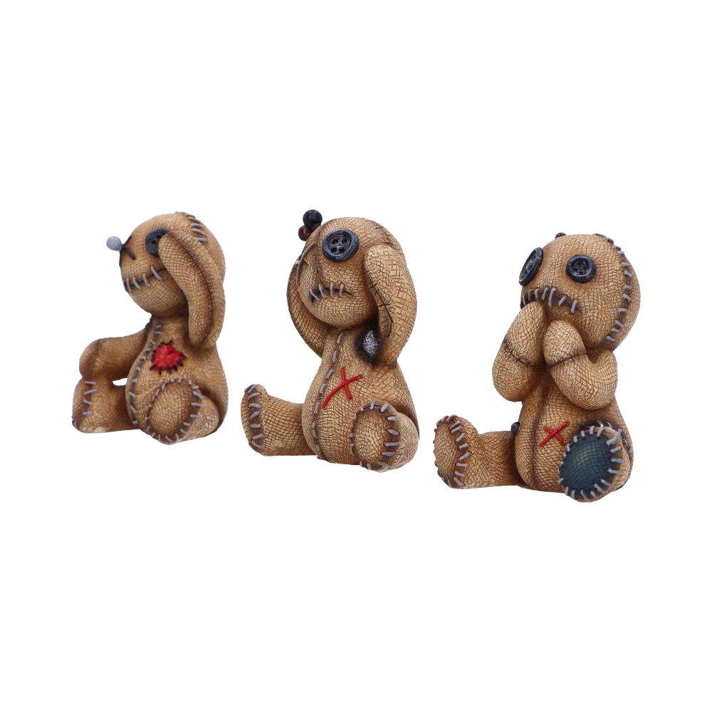 Three Wise Voodoo Dolls 8cm 2