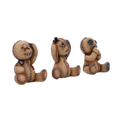 Three Wise Voodoo Dolls 8cm 4