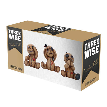 Three Wise Voodoo Dolls 8cm 7