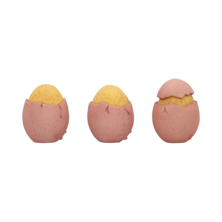 Three Wise Chicks 6.7cm Resin Figurines