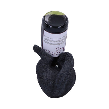 Black Cat Guzzler 24cm Wine Bottle Holder 3