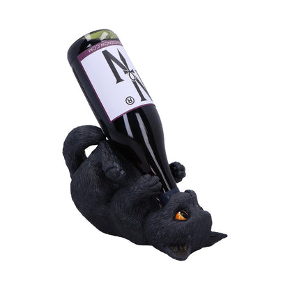 Black Cat Guzzler 24cm Wine Bottle Holder 4