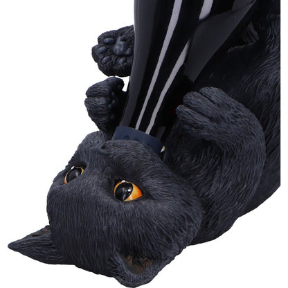 Black Cat Guzzler 24cm Wine Bottle Holder 5