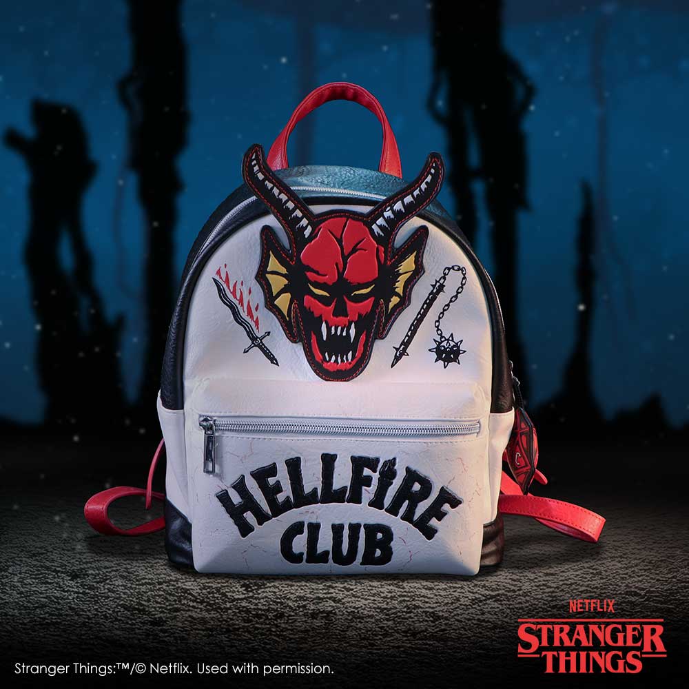 Stranger Things Hellfire Club Backpack 28cm 7