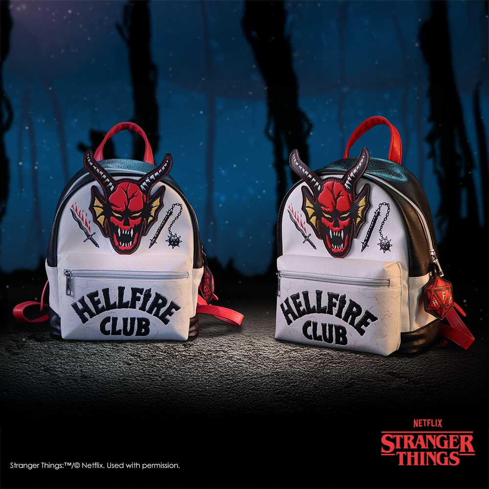 Stranger Things Hellfire Club Backpack 28cm 8