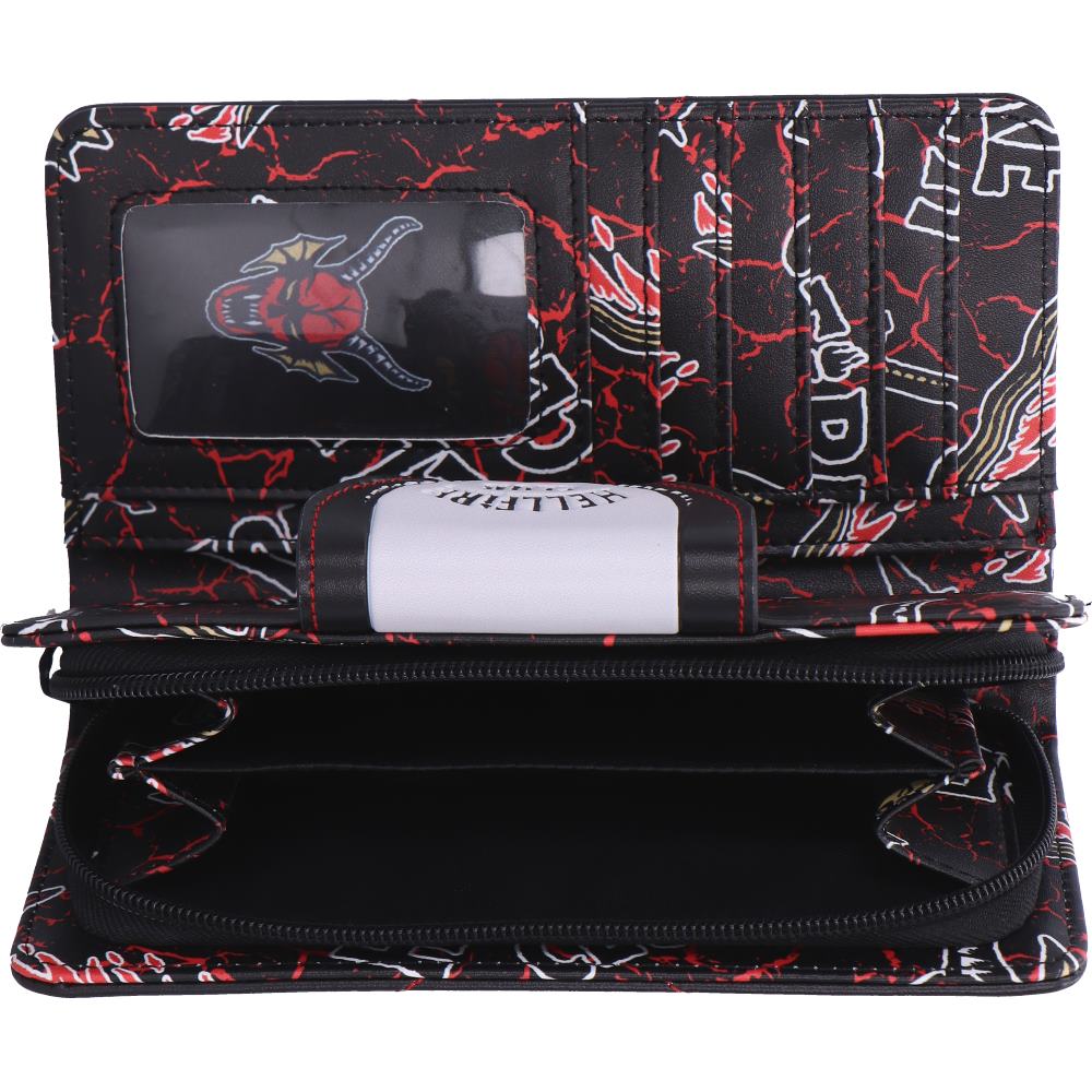 Stranger Things Hellfire Club Embossed Purse 18.5cm 5