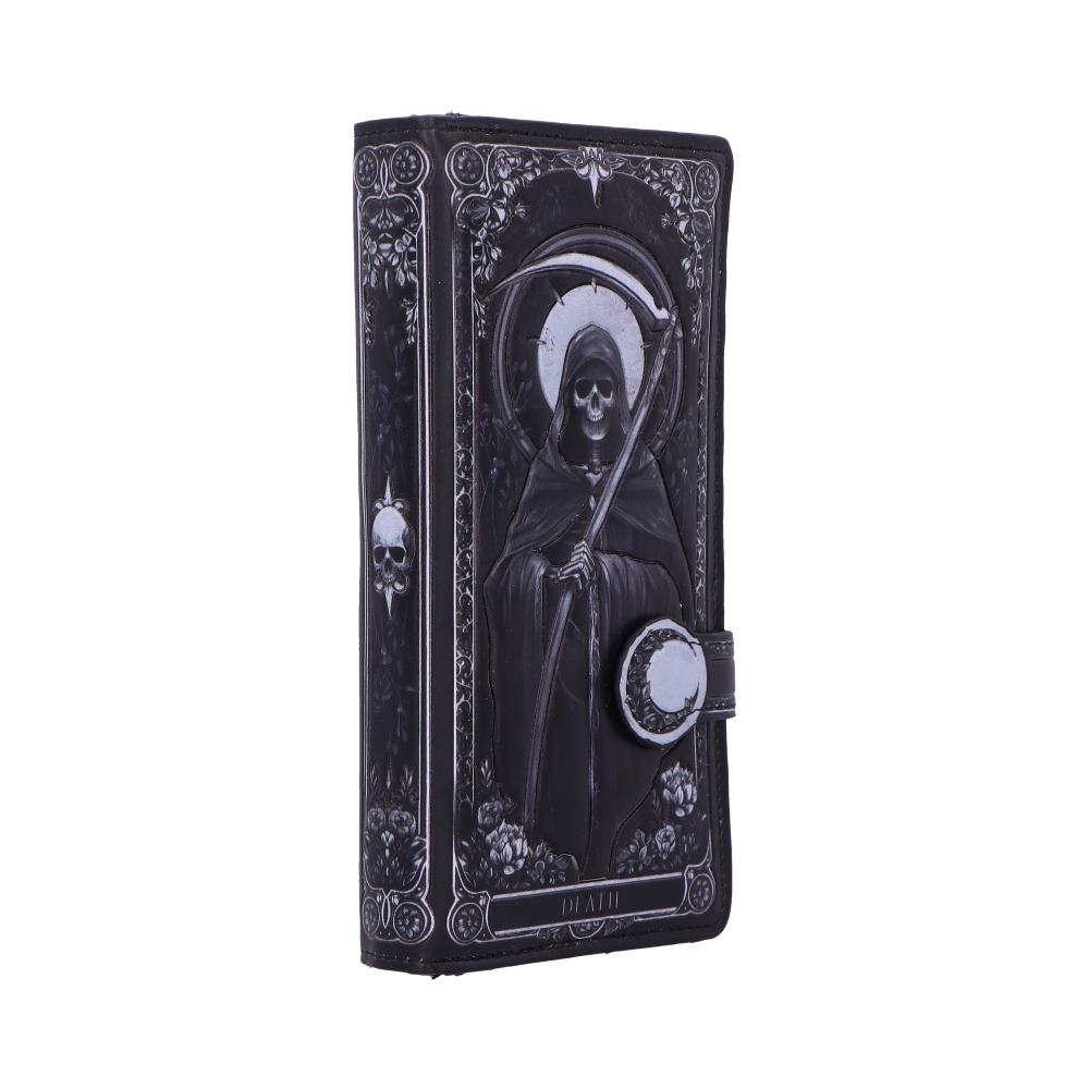 Skeleton Tarot Embossed Purse 18.5cm 2