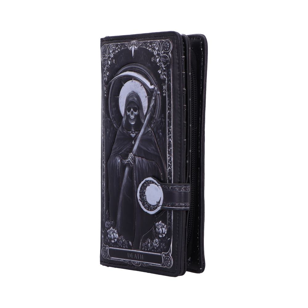 Skeleton Tarot Embossed Purse 18.5cm 4