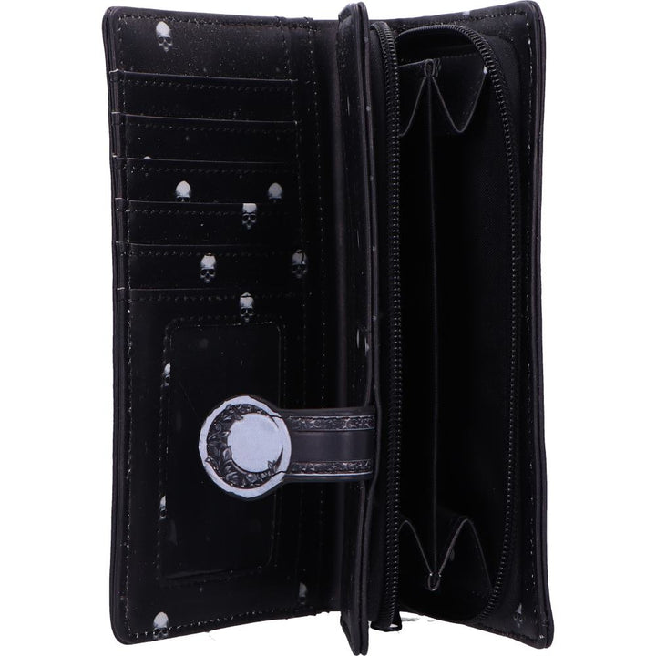 Skeleton Tarot Embossed Purse 18.5cm 6
