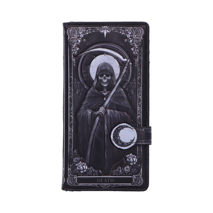 Skeleton Tarot Embossed Purse 18.5cm 1