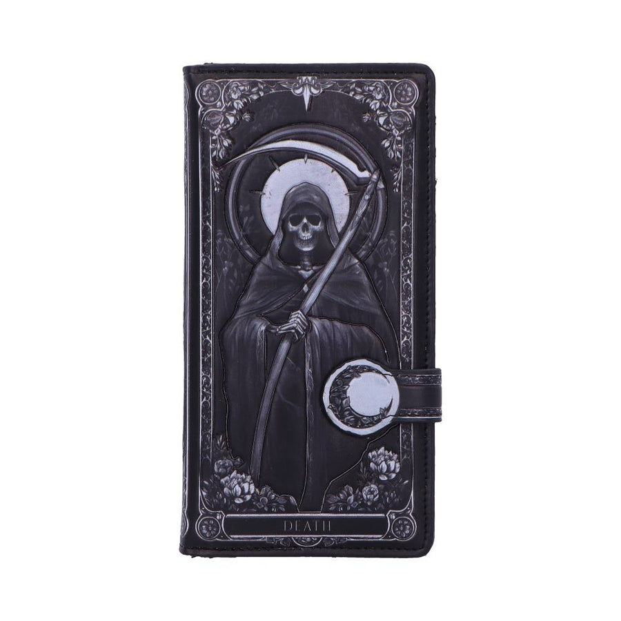 Skeleton Tarot Embossed Purse 18.5cm 1