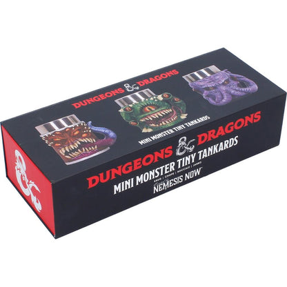 Dungeons & Dragons Mini Monster Tiny Tankards Set of 3 6