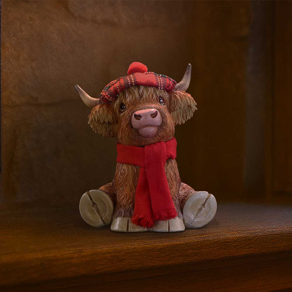 Highland Tam Figurine 11.2cm 8