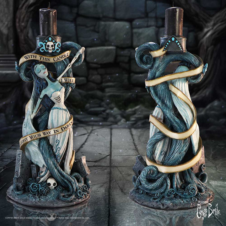 Corpse Bride With This Candle Vow Candle Holder 19cm 9