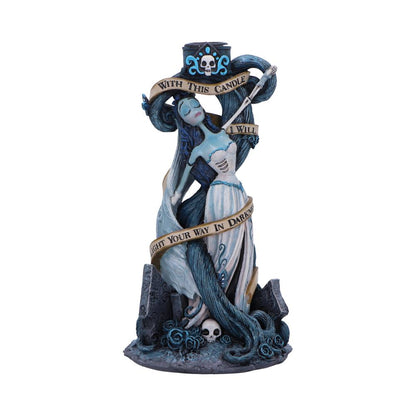 Corpse Bride With This Candle Vow Candle Holder 19cm 1