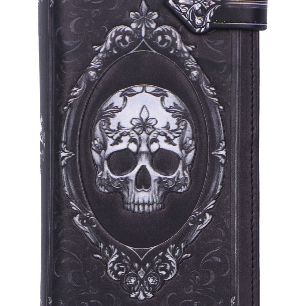 Baroque Skull Embossed Purse 18.5cm 5