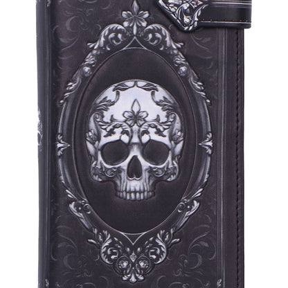 Baroque Skull Embossed Purse 18.5cm 5