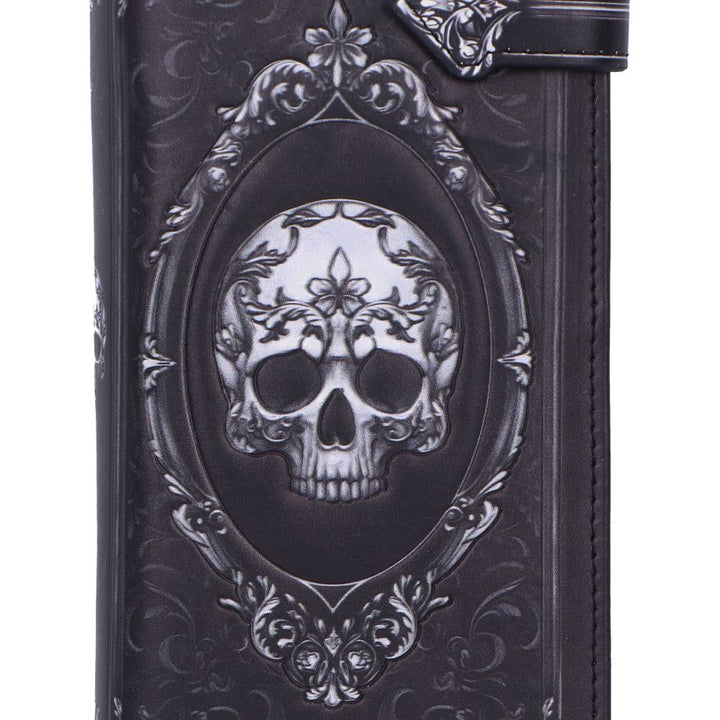Baroque Skull Embossed Purse 18.5cm 5