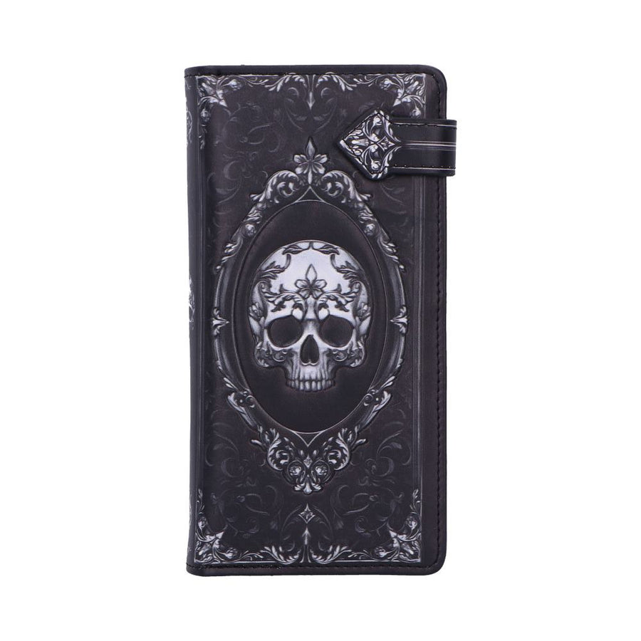Baroque Skull Embossed Purse 18.5cm 1