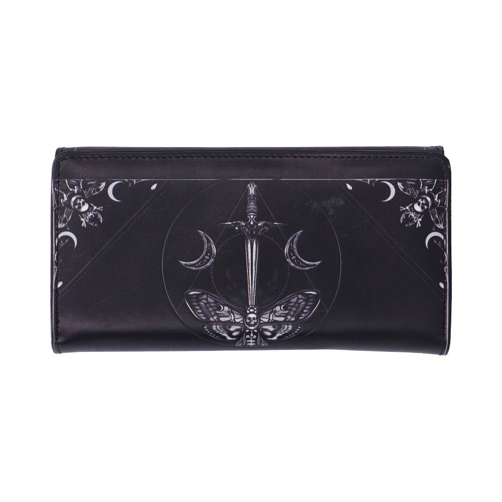 Deaths Head Moth Embossed Purse 18.5cm 3