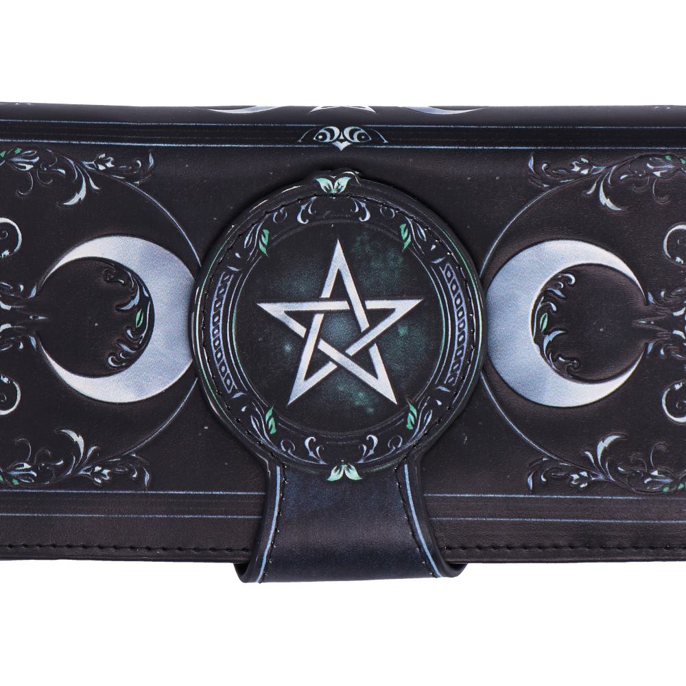 Triple Moon Embossed Purse 18.5cm 4