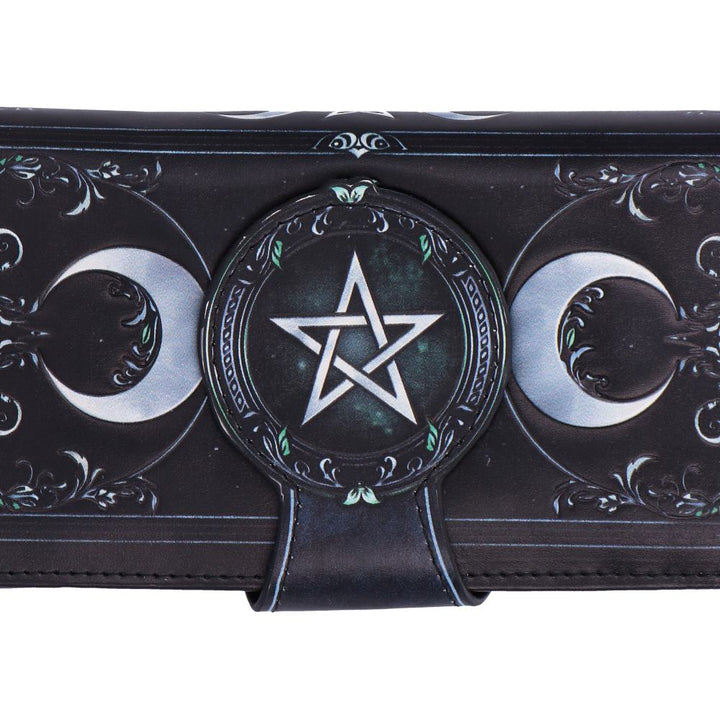 Triple Moon Embossed Purse 18.5cm 4