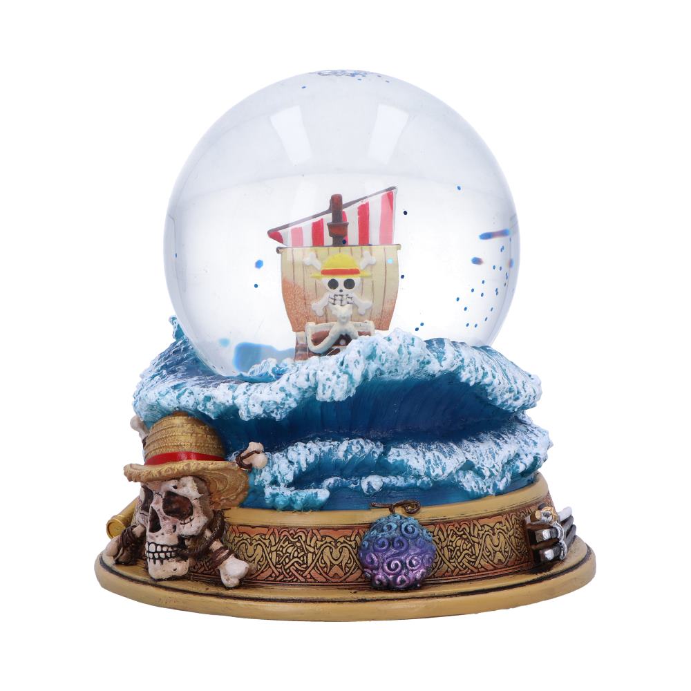 One Piece Going Merry Snow Globe 14cm 4