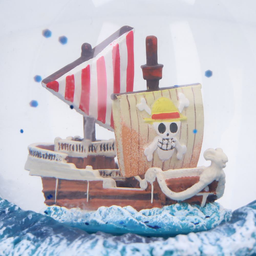 One Piece Going Merry Snow Globe 14cm 5