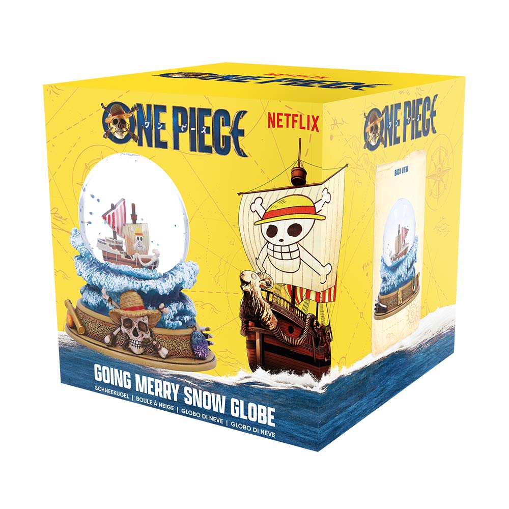One Piece Going Merry Snow Globe 14cm 7
