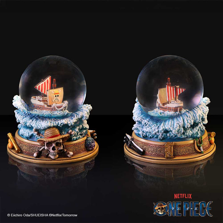One Piece Going Merry Snow Globe 14cm 9